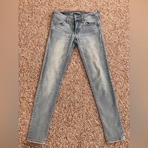 American Eagle Blue Skinny Jeans